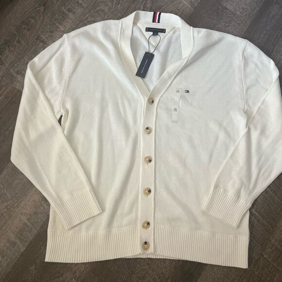 Tommy Hilfiger Jersey Cardigan- Size XL. - Picture 2 of 10